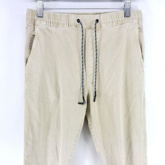 American Eagle Chino Joggers Men's Size Small Tan Extreme Flex - Picture 2 of 7